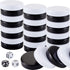 30 Pieces Backgammon Checkers 1.25 Inch Replacement Game Chips with 5 Dice and Drawstring Pouch for Checkers Supplies