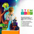 JOMBY 208 Set, 3+ PCS Magnetic Blocks, Magnetic Building Blocks Cubes - Forest & Volcano Adventure STEM Sensory