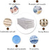 100% 6 (10-35 lbs)(6ply 6 Count 01) Fasoar Cotton Prefold Cloth Diapers - Unbleached Premium Cotton, Ply Baby Washable