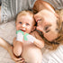 2Pack Silicone Teething Mitt for Infants, Soothing Pain Relief, Safe Teething Toys for 0-12 Months, Prevent Scratches