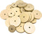 Teacher Created Resources STEM Basics: Wooden Wheels - 60 Count