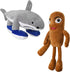 Generic Italian Brainrot 2Pcs Tralalero Tralala and Tung Tung Tung Sahur Toy Gift,