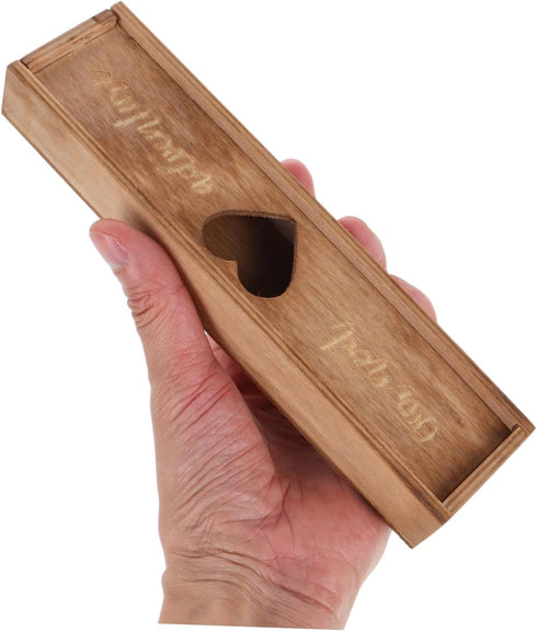 Wooden Pregnancy Test Kit Box - Unique Announcement Gift for Expectant Mothers