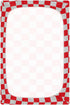 Pigsaly 27x39 Inch Crib Sheets Red Gray Checkered Baby Sheet for Standard Crib Mattress Boys Girls Toddler Bed Sheets