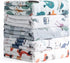 Unisex Lightweight Super Soft Plush Minky Baby Blanket, 30x40, Newborn Receiving CAT Blanket with Dotted Backing