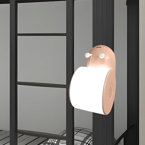 Dimmable 800mAh Cute Snail Night Light | Magnetic Base Bedside Lamp | Long-Lasting Soft Light |USB Rechargeable Timer