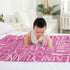 Yoke Style Personalized Blankets for Kids, Custom Baby Blanket with Name, Customized Blanket for Adult Mom on Christmas