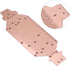 RC Car Chassis, Metal Aluminum Alloy for WLtoys 1/14 144001 144002 144010 Remote Control Model