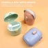 JUMPLAWN Portable Formula Dispenser with Spoon Sealed Storage Box for Milk Powder Snacks and Accessories Large Capacity