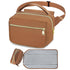 printe Small Diaper Bag with Portable Changing Pad, Crossbody Diaper Pack with