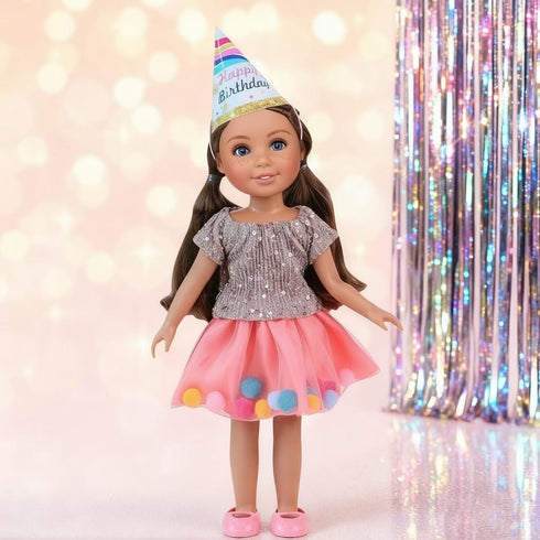 14 inches 14" 10 Sets (14 inch fit for Girl Dolls' Clothes, for Glitter Girl Wellie Wishers Baby Doll, Clothes