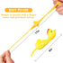 TEESSUE 40 Pcs Flying Chicken Slingshot Party Favors for Kids Adults, Bulk Gag Goodie Bags Stuffers for Kids, Rubber
