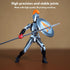 T13 (Dummy 13 13 3D Set Action Figure / Titan / Spartan Warrior) - Printed Poseable Robot with Accessories for Stop