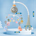 Generic Pack Crib Mobile with Music and Lights, Mobiles for Cribs, Baby Nursery Space Portable Infant Arm Hanger