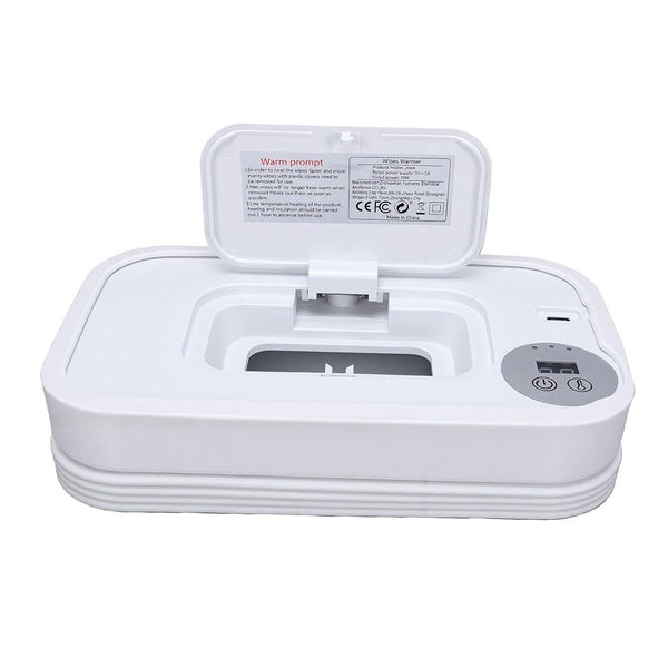 Pssopp Foldable Baby Wipe Warmer, Large Capacity Smart Temperature Control Foldable Wipe