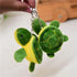 2pcs Cute Plush Sea Turtle Mini Tortoise Keychain Pendant, Cartoon Plush Doll for Birthday Gift Bag Accessories