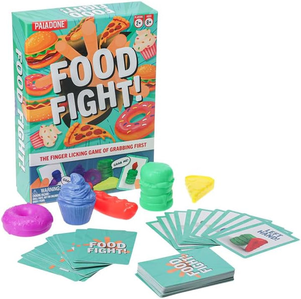 Paladone Food Fight Game - Test Your Speed, Competitive Game for 2+ Players, Great for Family Gatherings