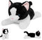 5 lbs, 27 inches Cat Weighted Stuffed Animals, Cuddly Plush Pillow Giant Plushie Ideal Gift for Adults & Kids
