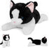 5 lbs, 27 inches Cat Weighted Stuffed Animals, Cuddly Plush Pillow Giant Plushie Ideal Gift for Adults & Kids