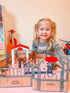 Horse Stable Playset, Horse Toys Set with Rider, Farm Animal Figurines for Kids 3-10, Christmas Birthday Gifts