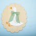 Troxueo 3D Wooden Goose Wall Decor - Funny Animal Nursery Art, Boho Silly Goose Decor for Kids Room, Baby Boy & Girl