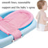 Adjustable Universal Baby Bath Support Mesh, Non-Slip Infant Bathtub Sling, Quick Drying Bath Cushion for 0-3