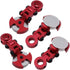 4PCS HobbyPark Aluminum Magnetic Stealth Body Post Mounts for 1/10 RC Car, Red