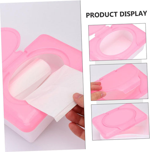 Portable Wipe Dispenser Box - Reusable Holder for Baby Care and Travel