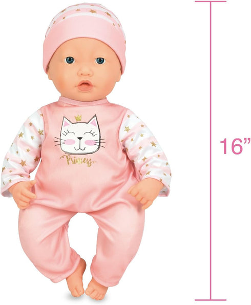 Dolls,16 Inches 3+ Mother Love Interactive Baby Dolls with Realistic Sounds and Movements,Talking and Crying Baby Doll