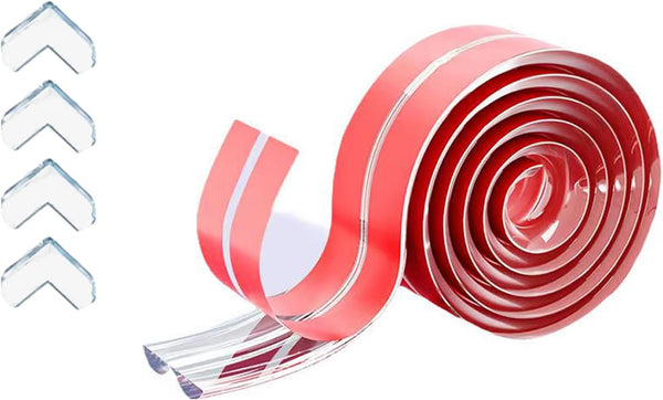 Tayfeim Corner Protector Baby,Corner Protectors for Furniture,Crib Bumpers,Edge Protector Strip with 3M Adhesivef