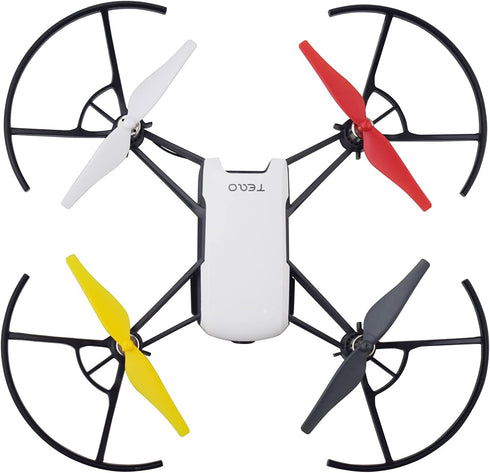 Fytoo 28pcs Propeller for DJI Tello RC Quadcopter, Spare Parts Drone Blades, Seven Colors