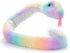 The Petting Zoo Snake Stuffed Animal Plushie, Ombrez Rainbow Snake Plush Toy, 54 inches