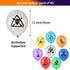 40 Pieces Science Party Balloons Decorations - Science Latex Balloons Birthday Party Decorations for Scientist Lab