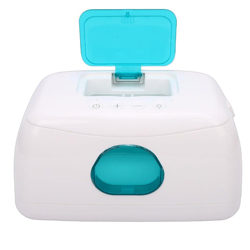MOTOULAX Infant Wipe Warmer, USB Powered Wet Wipes Dispenser with Large Capacity and Viewable Window, for Baby Diaper