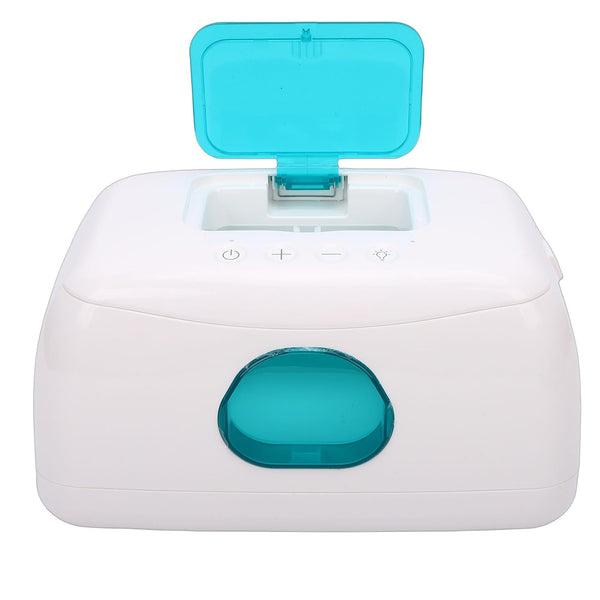 Diydeg Wipe Warmer, Large Capacity Silent Even Heating Wipes Dispenser with Night