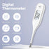 Berrcom Digital Oral Thermometer for Adults and Kids, Medical Thermometer for Fever 10 Second Reading Rectum Armpit Thermometer with Fever Alarm