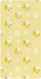 miaozhen Cotton Baby Crib Sheets for Boys Girls Comfy Breathable Bumble Bees Yellow