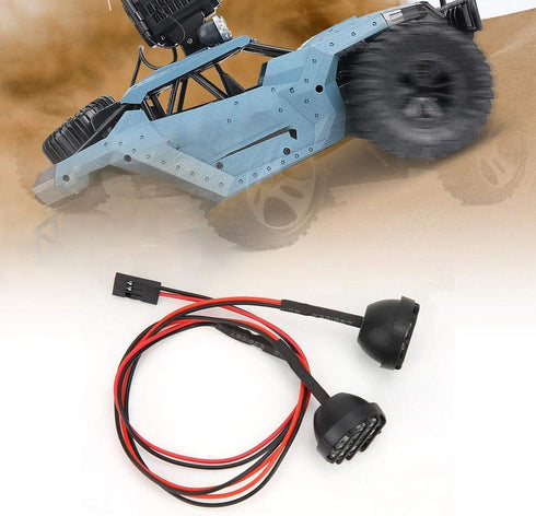 VGEBY1 RC LED Headlights, 22MM Decoration Kit for 1/10 Scale RC Crawler Car Toy Vehicle