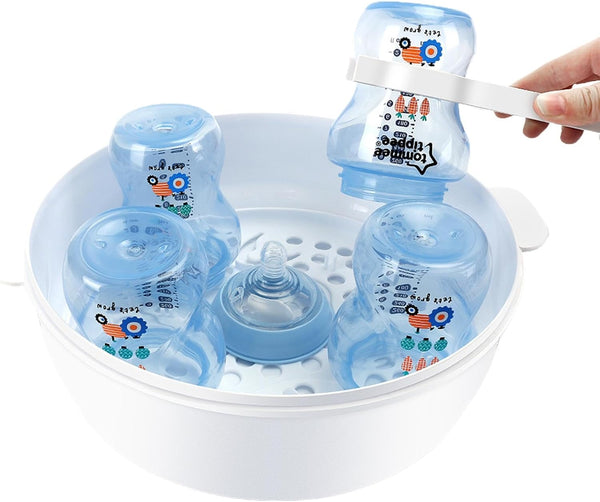 Generic Microwave Cleaner for Baby Bottles | Microwave Steam Cleaner for Baby Bottles