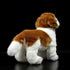ZHONGXIN MADE 12" Simulation Saint Bernard Dog Plush Toy - Realistic Standing Soft Saint Bernard Pet Dog Stuffed Animal