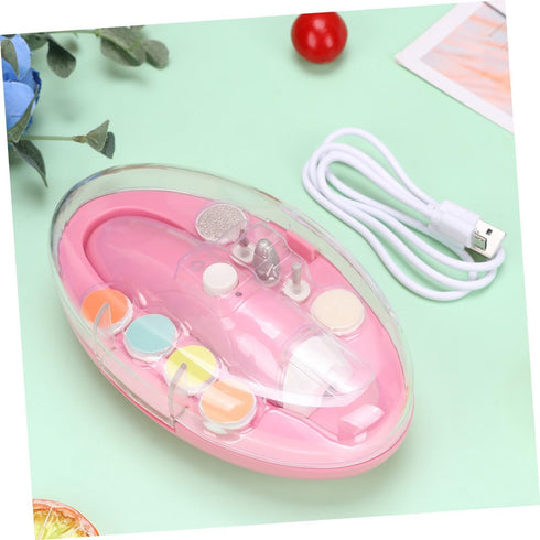 Trimming Trimmer Nail for Boy Girl Electric Nail File Clippers for Boy Girl and Newborns Care Kit Without Battery