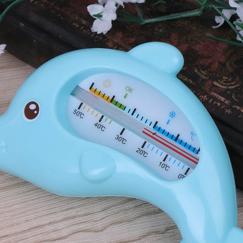 Mllepjdh Portable Dolphin Water Thermometer Cute Dolphin Thermometer Baby Bath Water Bathroom Safety Convenience Rabbit