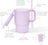 11 oz, 1 Olababy Clear Sense Silicone Tumbler with Handle & Straw Toddler & Kids Spill Proof Sippy Cup, Leak Resistant