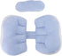 NOENNULL U Shaped Pregnancy Pillow for Side Sleepers - Full Body Maternity Pillow