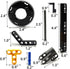 ZHX Technical Parts Beams Axles Connectors Bricks Sets - 457 Pieces for Technic Car MOC Building Block Toys