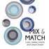 Bamboo Dinnerware Bowls for Kids - Set of 4 Eco Friendly Toddler Bowls, Non Toxic & Kid Safe Dishes for Cereal & Soup,