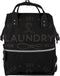 Mosytuky Diaper Bag Backpack For Women, Laundry Wash Dry And Fold Sign,Open Daily