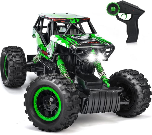 DOUBLE E 1:14 Scale Large Remote Control Car Monster Trucks with Head