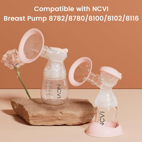 21mm 8780/8782/8100/8102/8122/8116/8128/8129, 2 (21mm NCVI Replacement Flanges Compatible with Breast Pump Accessories