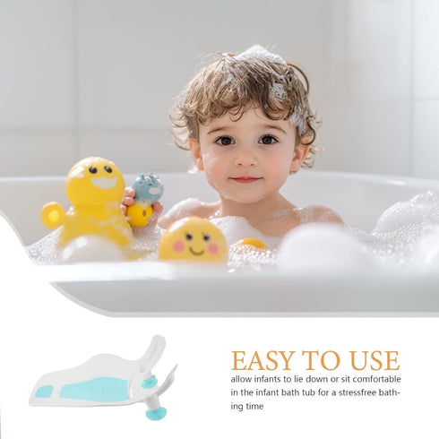 ZUNOXAZ Counter 21" Infant Sink Bather: Baby Sink Bath, Buttock Support Washing Tool for Bathtub Daily Use, Portable